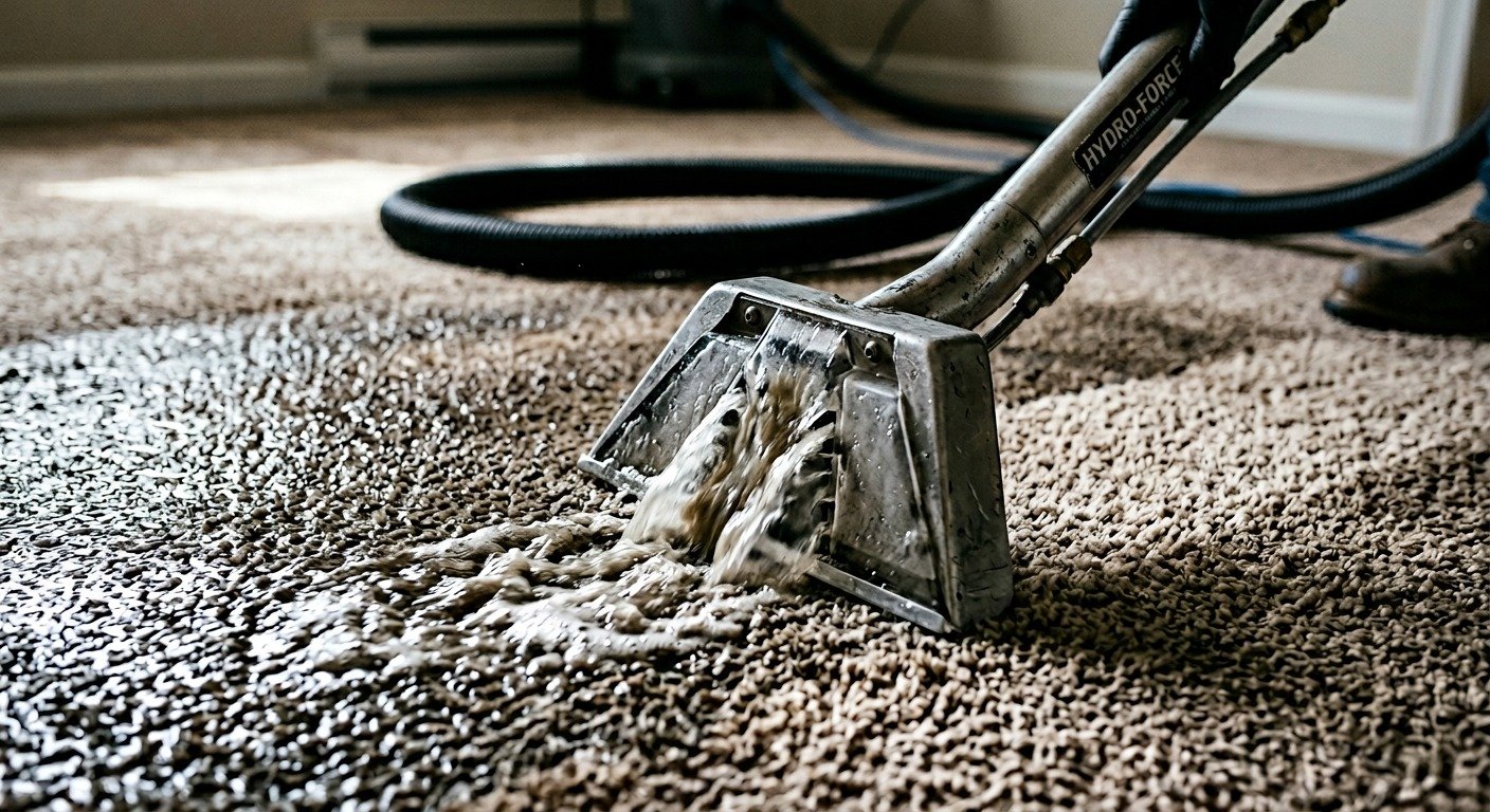 Professional carpet water extraction Melbourne — Martin Steam Cleaning